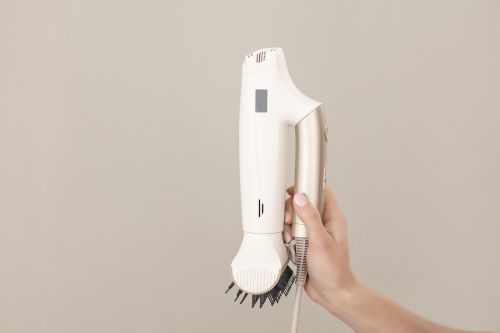 Сешоар Beurer HC 150 FusionDry Pro Hair dryer - Powerful, brushless motor, Ergonomic folding handle, Ion function, 3 heat & blower settings, cold air, Extra quiet, EasyClick - Magnetic attachments, LCD display, Bag