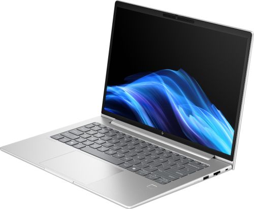Лаптоп HP EliteBook 6 G1i AI 16" Pike Silver, Ultra 7-255U (up to 5.2GH/12MB/12C), 16" WUXGA AG 300nits, 16GB 5600Mhz 1DIMM, 512MB PCIe SSD, WiFi 7 + BT 5.4, FPR, Smart Card Reader, Backlit Kbd, 3C Batt, Win 11 Pro, 3Y Offsite