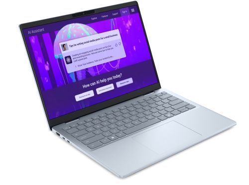 Лаптоп Dell 14 Plus DB14250, Intel Ultra 7 256V (47 TOPS NPU, 8 cores, up to 4.8 GHz), 14.0" 2.5K (2560x1600) WVA/IPS 300nits AG, 16 GB: LPDDR5x, 8533 MT/s (onb), 512GB M.2 SSD, Intel Arc, FHD Cam and Mic, Wi-Fi 7, Backlit Kb, Win11 Pro, Ice Blue, 3Y CI