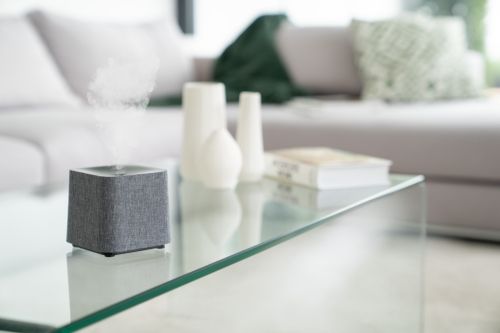 Ароматизатор Beurer LA 35 Aroma diffuser, Micro-fine ultrasonic atomisation, Two-level LED light, up to 20 m2, 12W, fabric cover, automatic switch-off