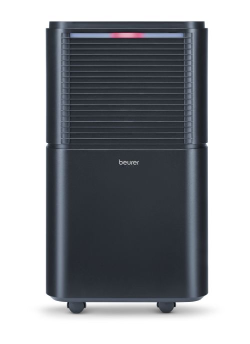 Влагоабсорбатор Beurer LE 150 Air Dehumidifier, up to 12 litre/day; rooms  30 m2 (72 m3); Laundry drying function; Removable tank: 2.0 l; Automatic mode; Night mode; Timer;  2 fan levels; Environmentally friendly refrigerant R290