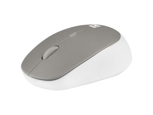 Мишка Natec Mouse Harrier 2, 1600 DPI Bluetooth 5.1 White-Grey