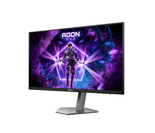 Монитор AOC AG276UZD, 26.5" QD-OLED, 3840x2160@240Hz, 0.03ms GtG, 1000cd m/2, 1.500.000:1, 80M:1 DCR, Adaptive Sync, FlickerFree, LowBlue Mode, 5Wx2, Tilt, Height Adjust, Pivot, Swivel, 2xHDMI, DP, USB hub, KVM