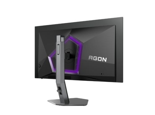 Монитор AOC AG276UZD, 26.5" QD-OLED, 3840x2160@240Hz, 0.03ms GtG, 1000cd m/2, 1.500.000:1, 80M:1 DCR, Adaptive Sync, FlickerFree, LowBlue Mode, 5Wx2, Tilt, Height Adjust, Pivot, Swivel, 2xHDMI, DP, USB hub, KVM