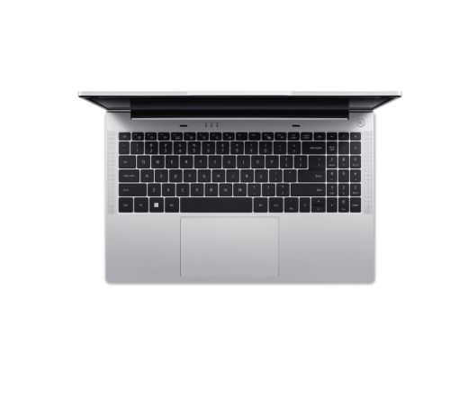 Лаптоп Acer Aspire Lite 15, AL15-72P-73MN, Intel Core i7-13620H (up to 4.9GHz, 24MB), 15.6" FHD (1920x1080) IPS, 16GB DDR5, 512GB PCIe  SSD, Intel UHD Graphics, HD Cam, WiFi 6 ax, BT 5.1, No OS, Pure Silver