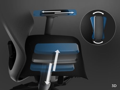 Стол Genesis Ergonomic Chair Astat 700 Black