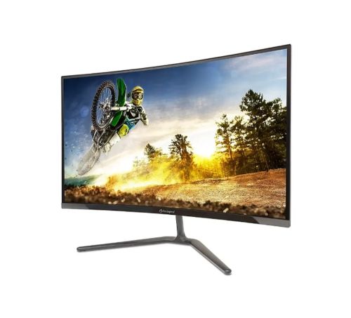 Монитор Aopen powered by Acer 27HC5RZ1bmiipx, 27" FHD (1920x1080) Curved 1500R, VA, 1ms TVR, ZeroFrame, 280Hz FreeSync, sRGB 99%, 1000:1 ACM, 2xHDMI, 1xDP, Tilt, Vesa, BluelightShield, Speakers 2Wx2,Audio out, Black