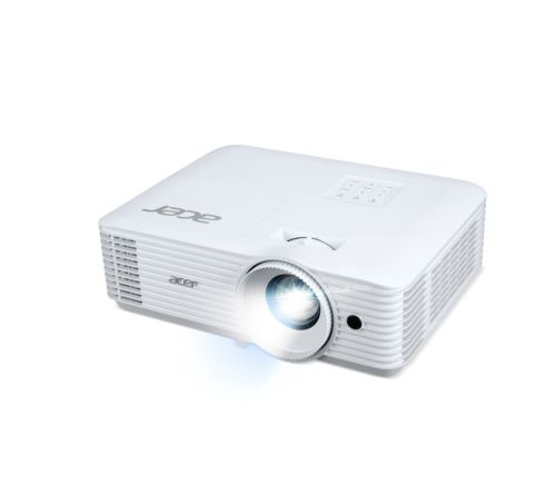 Мултимедиен проектор Acer Projector P1558i, DLP, Full HD (1920x1080), 5200 ANSI Lumens, 14,000:1 Dynamic Black, 1.3X Zoom, Wireless dongle included, 2x HDMI (1.4b), DC Out (5V/1.5A, USB-A), RS232, Speaker 10W, Bluelight Shield, 2.8 kg, Bag, 3Y, White