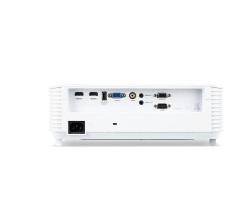 Мултимедиен проектор Acer Projector S1287, DLP, Short Throw 0.6, XGA (1024x768), Max WUXGA (1920x1200), 4000 ANSI Lumens, 20,000:1 Dynamic Black, HDMI 3D Ready, 2x HDMI (1.4b), DC Out (5V/1A, USB-A), RS232, Speaker 16W, Bluelight Shield, 3.1 kg, 3Y, White