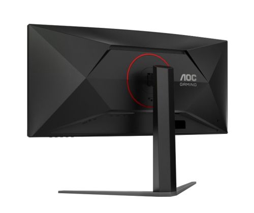 Монитор AOC CU34G4Z, 34" Curved 1500R, VA, WLED, 3440x1440@240Hz, 1ms GtG, 0.3ms MPRT, 450cd m/2, 2500:1, 80M:1 DCR, Adaptive Sync, FlickerFree, Low Blue Light, Tilt, Height Adjust, Pivot, Swivel, 2xHDMI, DP, USB hub