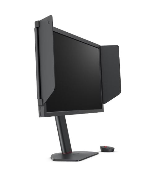 Монитор BenQ ZOWIE XL2546X+, 24.1", 280Hz, FHD FAST TN, For Esports, CS2, Valorant, DyAc 2, Shield, S Switch, Black eQualizer, Color Vibrance, LBL, Flicker-free, K Locker, XL Setting to Share, 3x HDMI (2.0), DP (1.2), 3.5 Jack, Swivel, Tilt, Height adj. 1