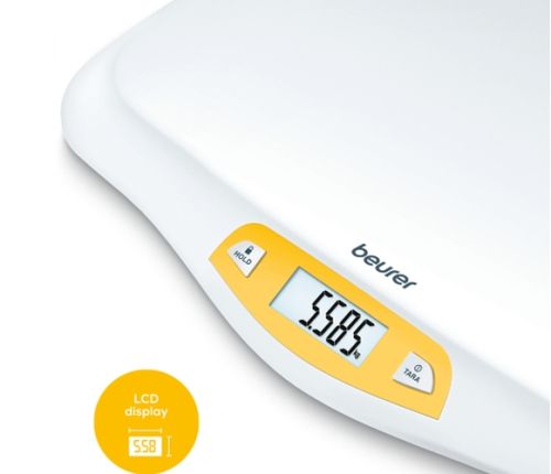 Везна Beurer BY 80 Baby scale, 20 kg loading, LCD display, hold function