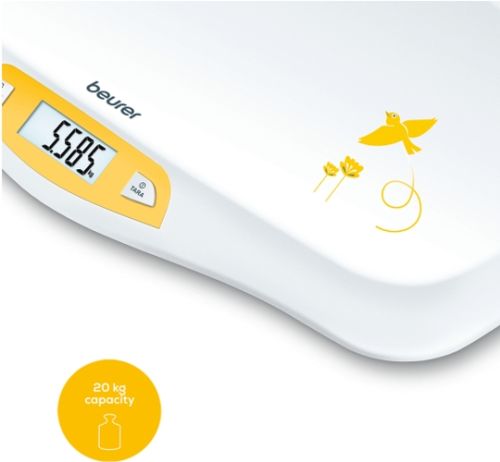 Везна Beurer BY 80 Baby scale, 20 kg loading, LCD display, hold function