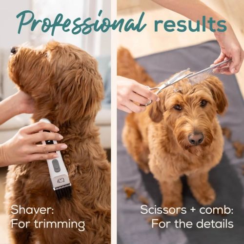 Машинка за подстригване Beurer PP 110 Fluffy Professional grooming for dogs and cats;individually adjustable cutting lengths and extra-long battery life;Quiet motor;Wide stainless steel blade