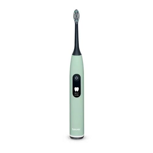Електрическа четка за зъби Beurer SC 50 peppermint Electric Sonic Toothbrush, up to 80,000 mov/min, 5 cleaning programs: Clean, Sensitive, Polish, Gum Care, Whiten, Pressure sensor , 2-min. timer, Incl. 2 toothbrush heads and magnetic charging plate, 22 d
