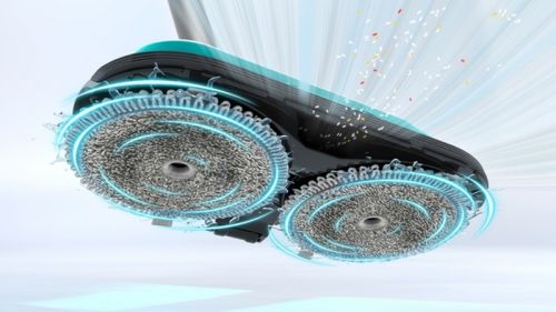 Прахосмукачка Bosch BCS71HYG2, Cordless Handstick Vacuum Cleaner, Unlimited 7, ProHygienic Aqua, 2in1 for wet & dry cleaning, White