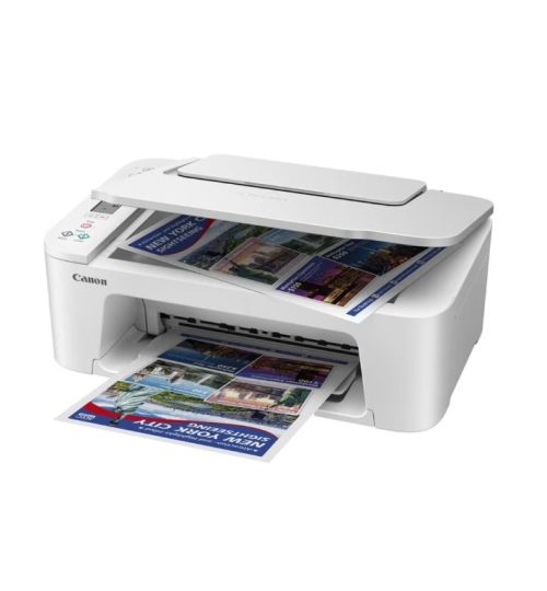 Мастилоструйно многофункционално устройство Canon PIXMA TS3751i All-In-One, White