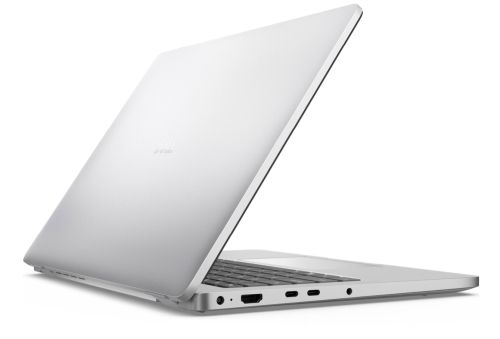 Лаптоп Dell Pro 14 PC14255, AMD Ryzen AI 7 350 (24 MB cache, 8cores, up to 5.0 GHz, 50 TOPS NPU), 14" FHD+(1920x1200) IPS, 300nits AG, 16 GB: 1 x 16 GB, DDR5, 5600 MT/s, 512 GB SSD, AMD Radeon 860M graphics, FHD HDR IR Cam and Mic, Wi-Fi 6E, FPR, Backlit 