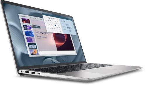 Лаптоп Dell Pro 15 Essential PV15250, Intel Core i5-1334U (10 cores, up to 4.60 GHz), 15.6" FHD (1920x1080) 120Hz WVA AG, 16 GB, 1 x 16 GB, DDR5, 5200 MT/s, 1TB M.2 PCIe NVMe, Intel UHD Graphics, FHD RGB cam, Wi-Fi 6, FPR, Backlit, Ubuntu, Platinum Silver