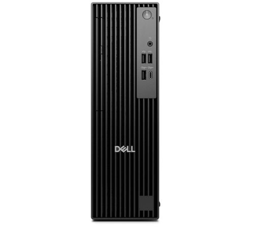 Настолен компютър Dell Pro Slim QCS1255, AMD Ryzen 7 8700G (16 TOPS NPU, 8 cores, up to 5.1GHz), 16 GB: 2 x 8 GB, DDR5, up to 4800 MT/s, 512GB SSD, Integrated Graphics, Wi-Fi 6, Bulgarian Keyboard&Mouse, 180W, Win 11 Pro, 3Y PS