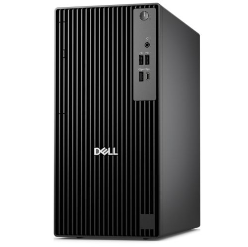 Настолен компютър Dell Pro Tower QCT1255, AMD Ryzen 5 8600G (16 TOPS NPU, 6 cores, up to 5.0GHz), 16 GB: 2 x 8 GB, DDR5, up to 4800 MT/s, 512GB SSD, Integrated Graphics, 8x DVD+/-RW, Bulgarian Keyboard&Mouse, 180W, Ubuntu, 3Y PS